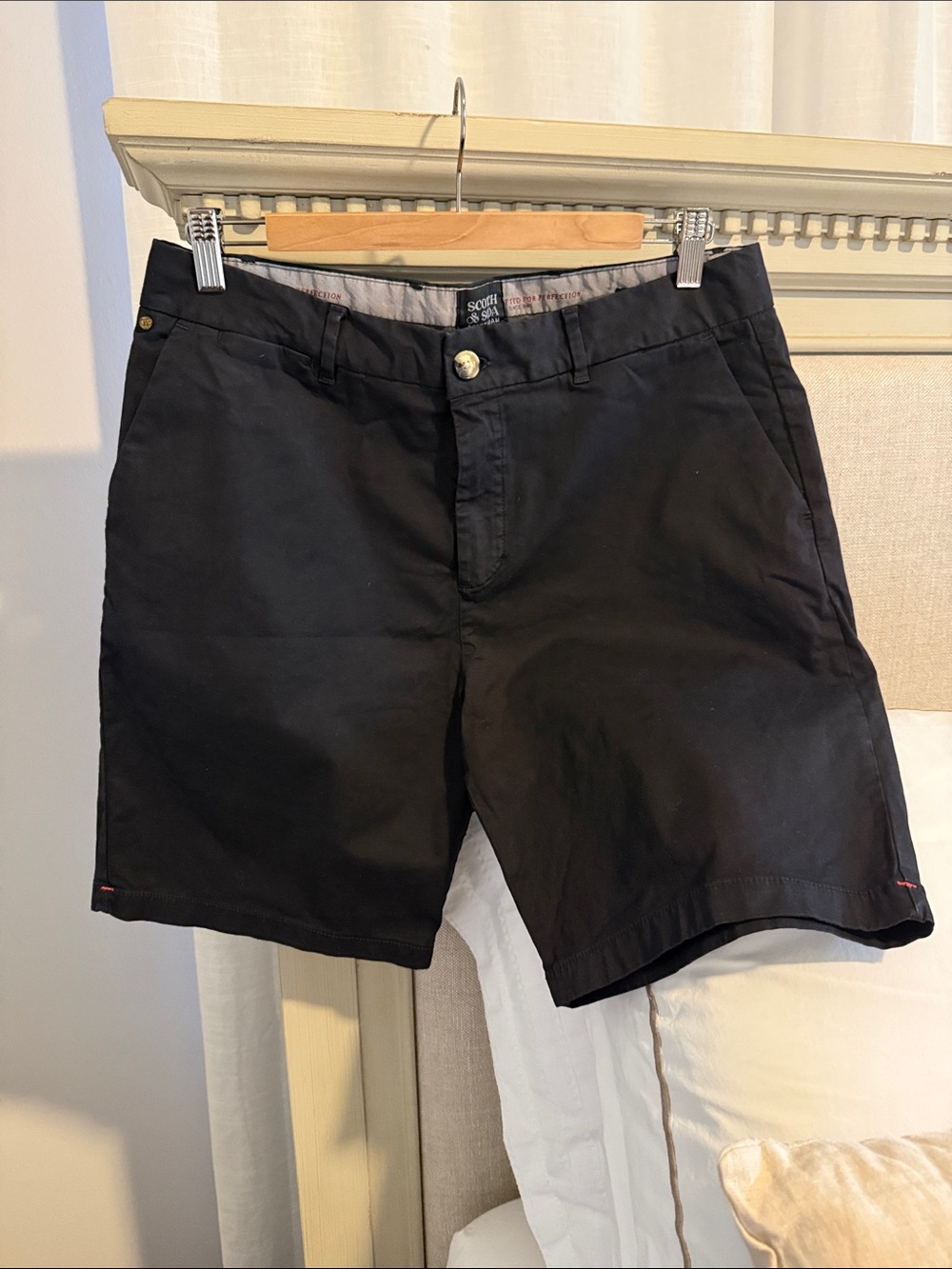 Scotch & Soda “Stuart” Navy Chino Shorts